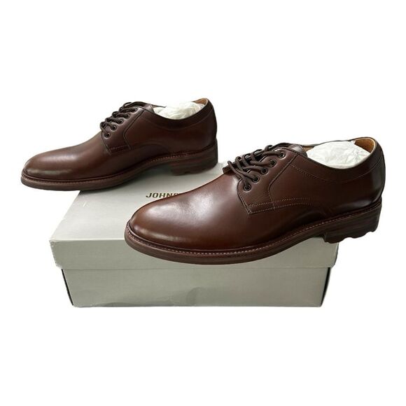 Johnston & Murphy Welch Plain Toe American Full Grain Dress Shoe Euro 46 US 12 - Picture 5 of 13